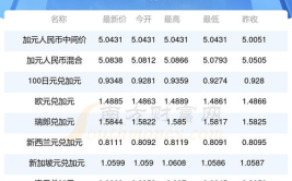 加元兑换人民币,实时汇率解析与投资策略